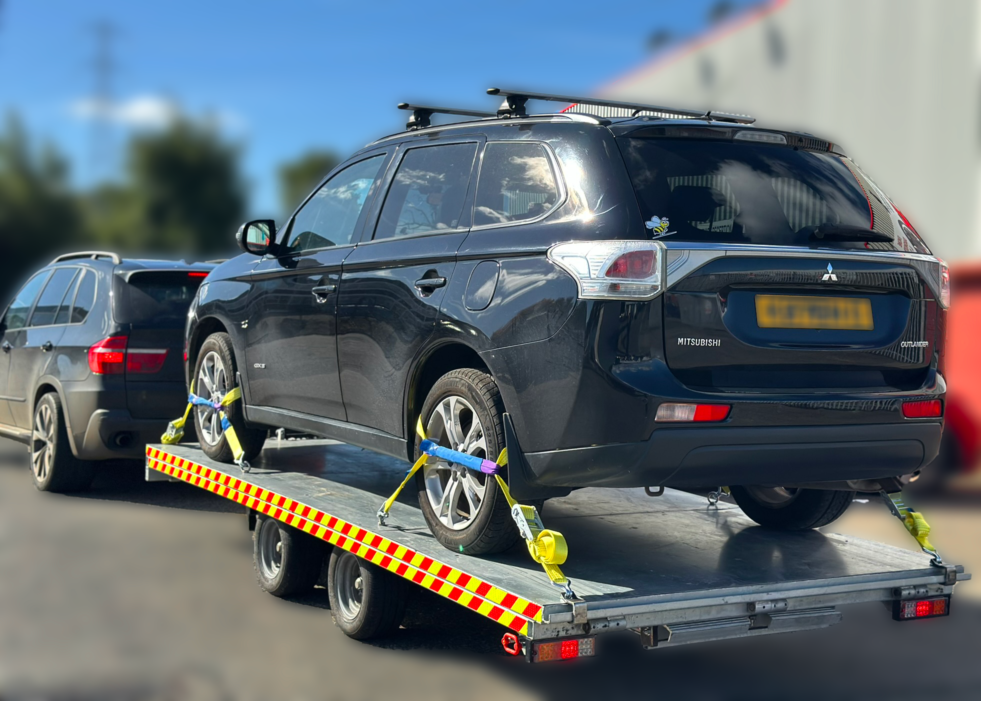 Mitsubishi Outlander Recovery Back Photo Mitsubishi Outlander Recovery Back Photo