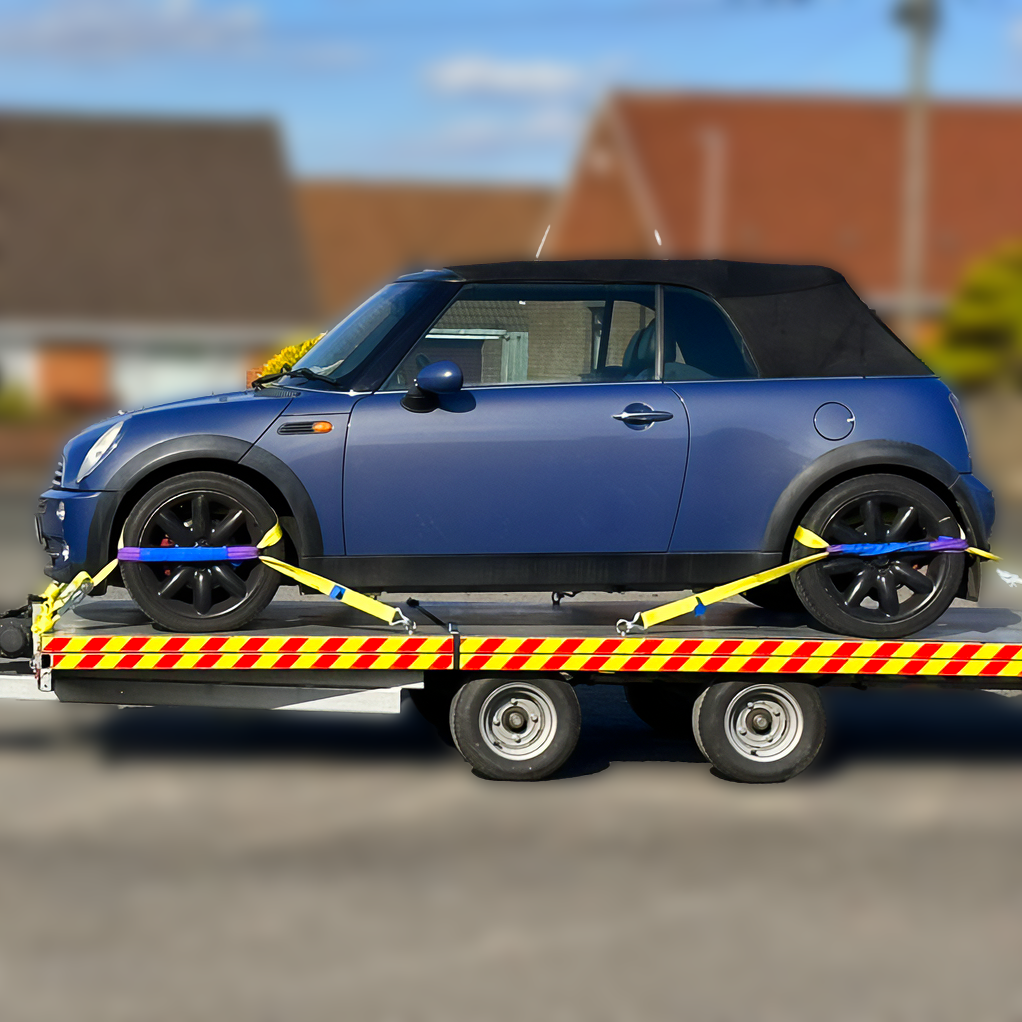 Blue Mini Transported by Au2mover